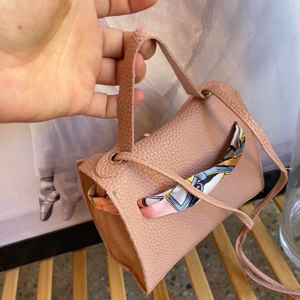 Mini Bag with Silk Scarf - Picture 4 of 7